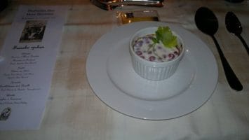 Gâteau au chèvre.